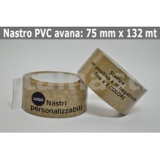 Confezioni Nastri Adesivi PVC 75 mm. x 132 mt.